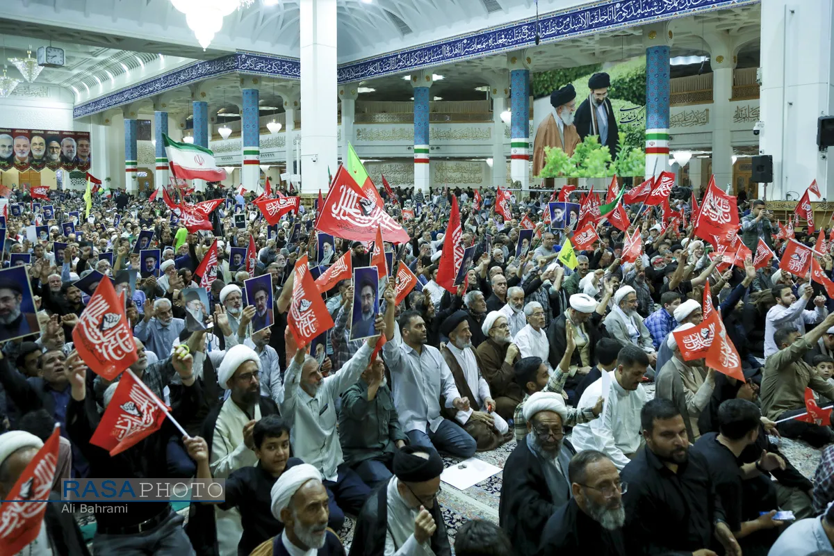 مراسم بزرگداشت چهلم تشییع و تدفین &laquo;آقای شهید ایران&raquo; در قم
