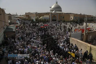 راهپیمایی نمازگراران جمعه قم علیه جنایات صهیونیست&zwnj;ها در غزه و لبنان