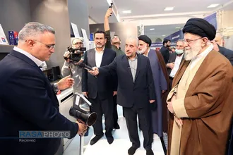 بازدید مقام معظم رهبری از نمایشگاه توانمندی&zwnj;های تولید داخلی