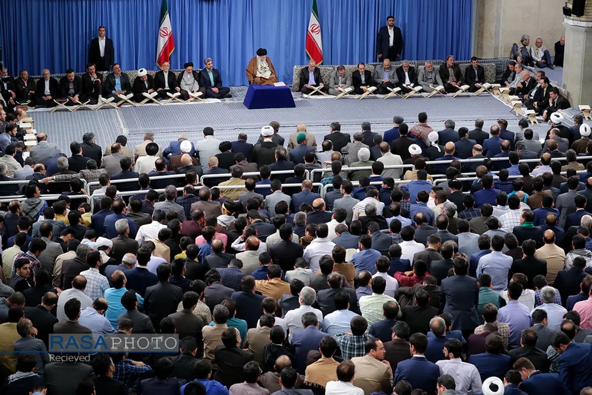 محفل انس با قرآن کریم با حضور مقام معظم رهبری