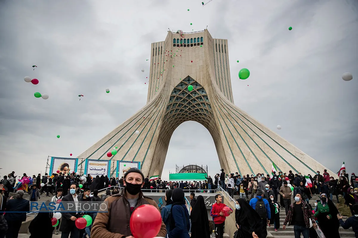 راهپیمایی یوم الله ۲۲ بهمن در تهران
