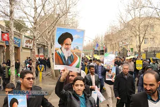 بعثت انقلاب | راهپیمایی پرشکوه مردم اصفهان در یوم الله 22 بهمن
