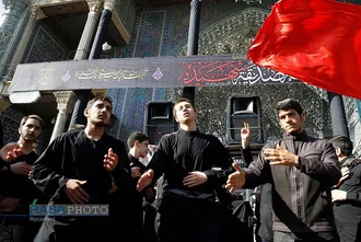 حرم کریمه اهلبیت (س) در روز شهادت حضرت زهرا (سلام&zwnj;الله&zwnj;علیها)