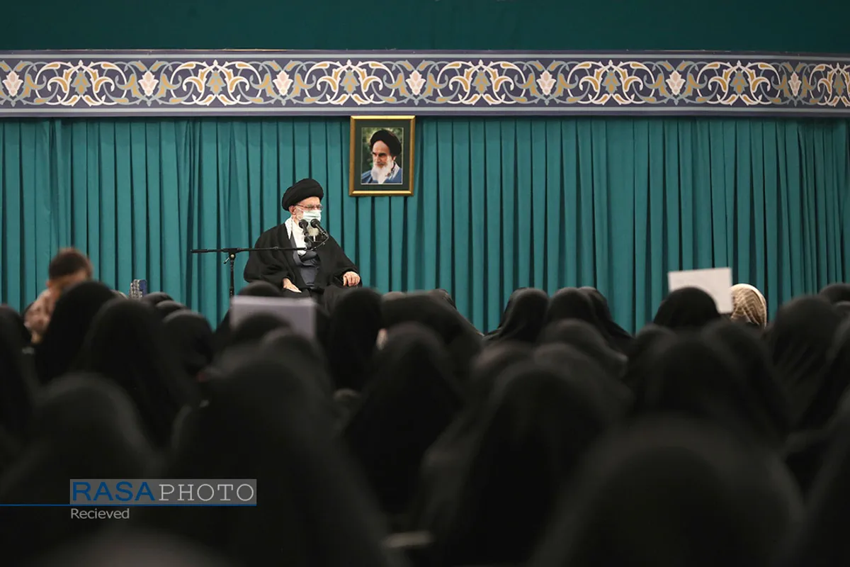 دیدار جمعی از بانوان منتخب کشور با مقام معظم رهبری