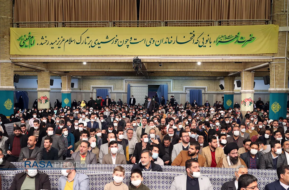 دیدار مداحان اهل&zwnj;بیت (علیهم&zwnj;السلام) با مقام معظم رهبری