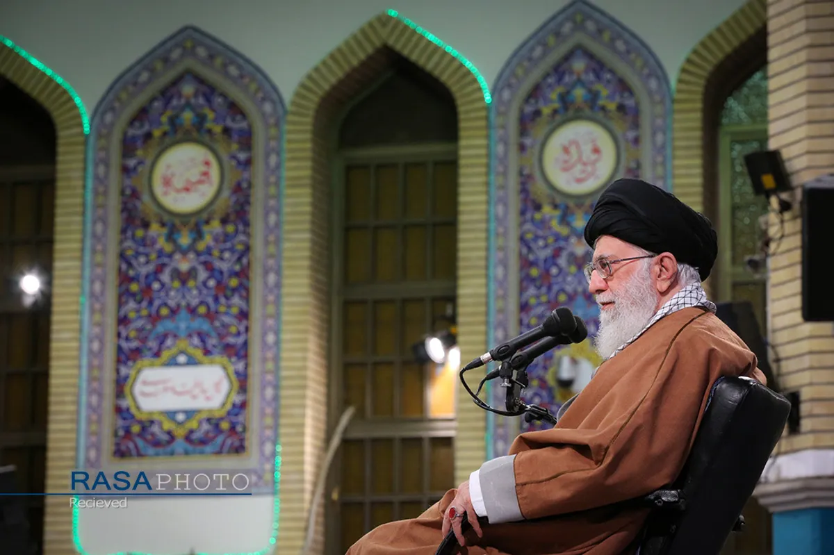 دیدار مداحان اهل&zwnj;بیت علیهم&zwnj;السلام مقام معظم رهبری