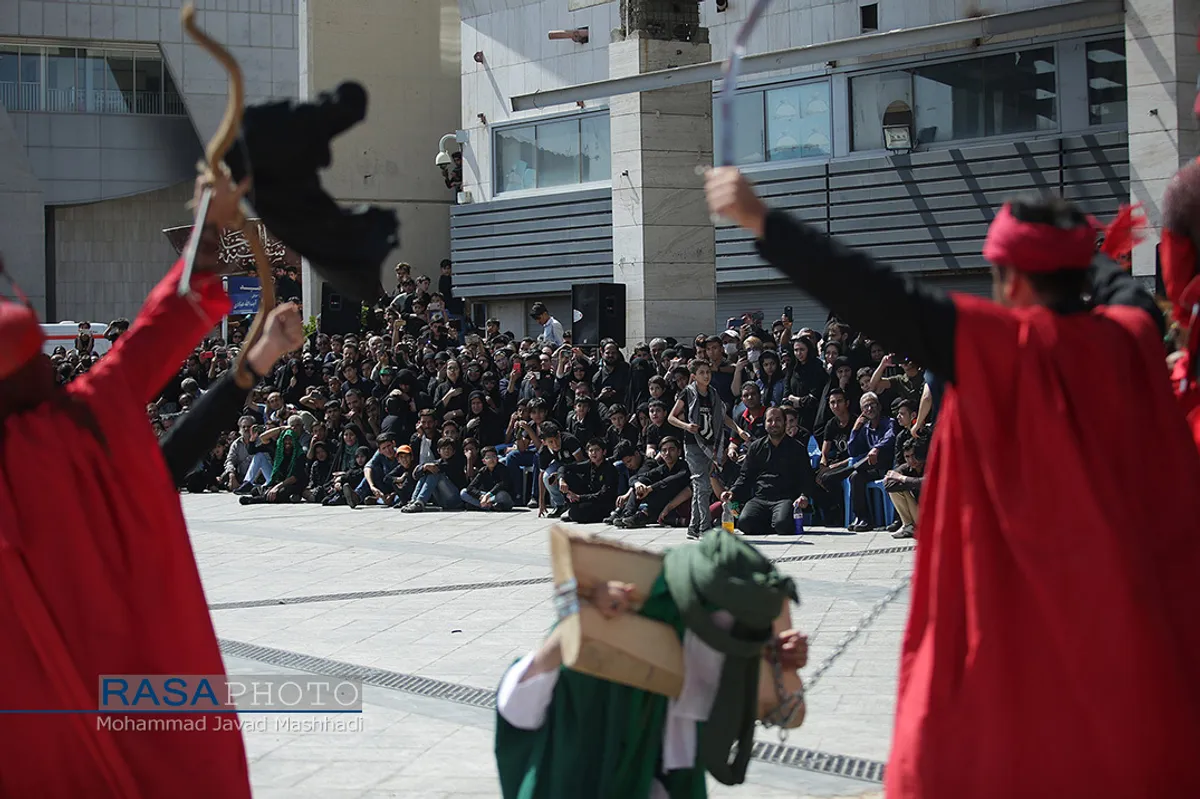 مراسم عزاداری سنتی حسن حسین (ع) در حسینیه گود بیرجند