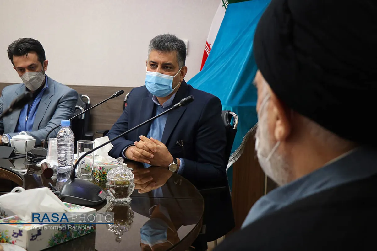 دیدار معاون وزیر تعاون و رییس سازمان آموزش و حرفه&zwnj;ای کشور با ایت الله عاملی