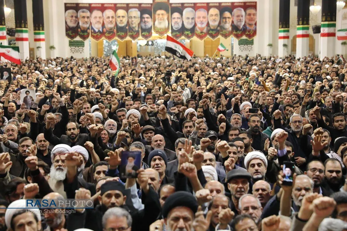 تشییع پیکر شهید خطیب در قم