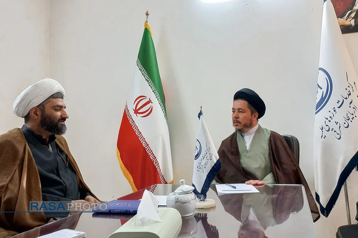 دیدار مدیرعامل خبرگزاری رسا با رئیس مرکز خدمات حوزه در آذربایجان شرقی