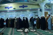 گزارش میدانی | حال و هوای انتخاباتی نهمین دوره مجمع نمایندگان طلاب در فیضیه