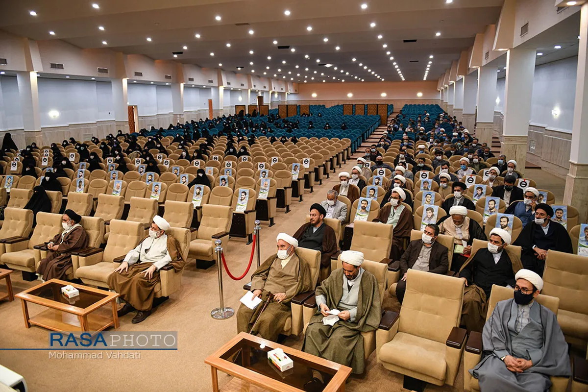 مراسم تکریم مدیر جامعة الزهرا