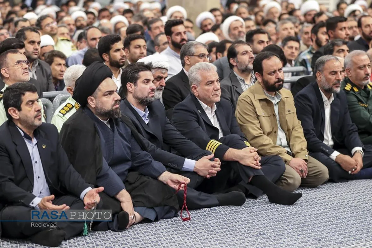 دیدار کارگزاران حج با رهبر معظم انقلاب