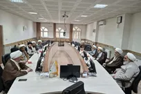 برگزاری نشست علمی جمعی از اساتید دروس خارج قم و مشهد در مرکز پژوهشی دانشوران