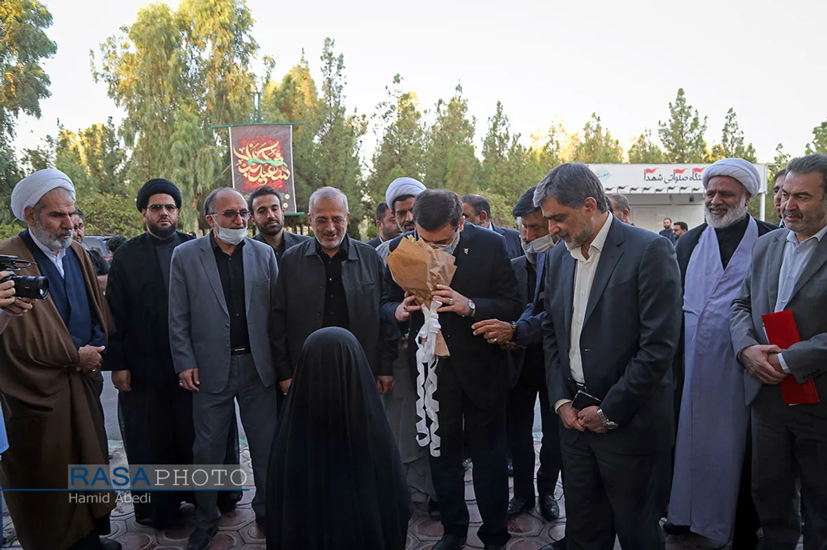 سفر رئیس بنیاد شهید به قم و دیدار و حضرت آیت الله نوری همدانی