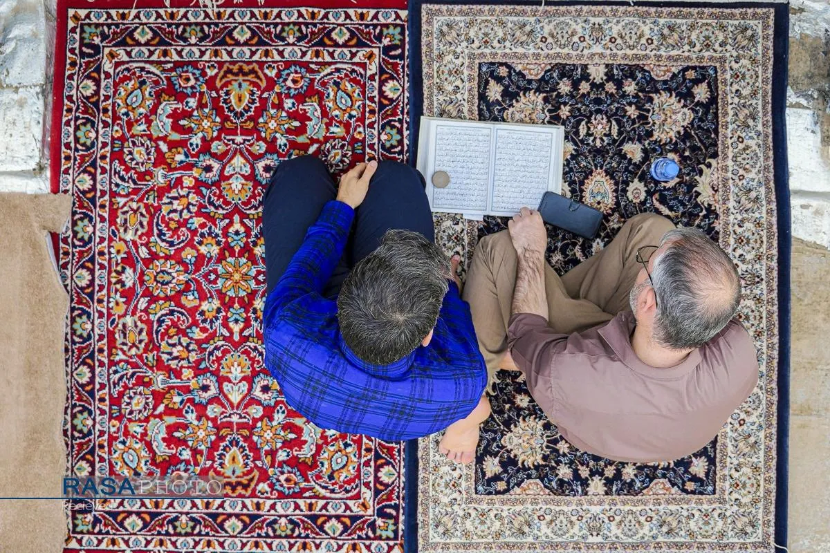 مراسم پر فیض دعای عرفه در مسجد مقدس جمکران