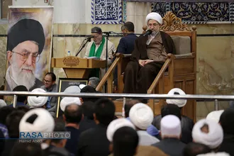 مراسم ختم آیت الله محقق کابلی از سوی رهبر انقلاب