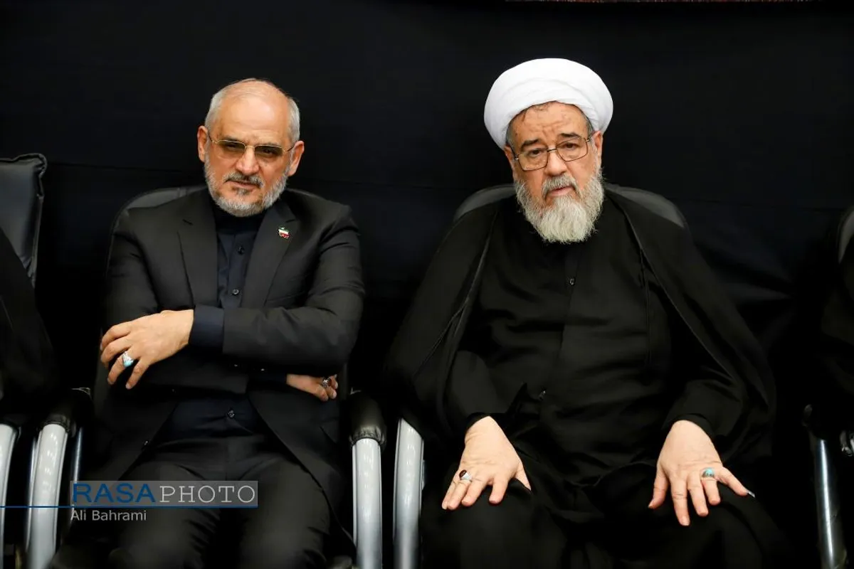 عزاداری روز تاسوعای حسینی با حضور حضرت آیت الله نوری همدانی