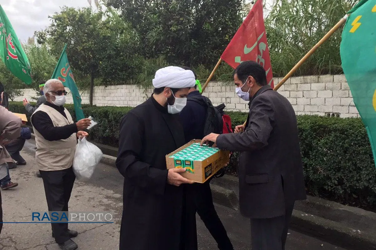 فعالیت&zwnj;های گروه جهادی امام حسن مجتبی (ع) در اربعین حسینی
