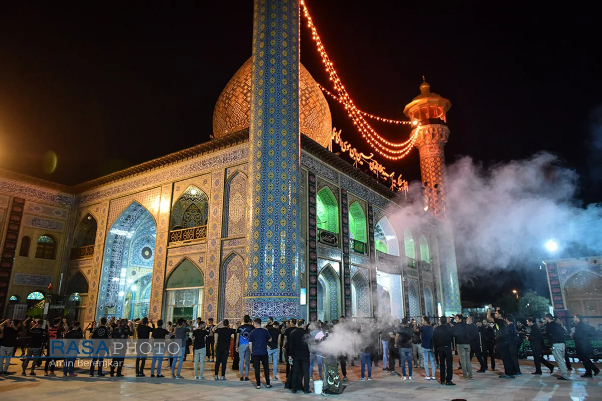 عزاداری شب عاشورای حسینی در شیراز