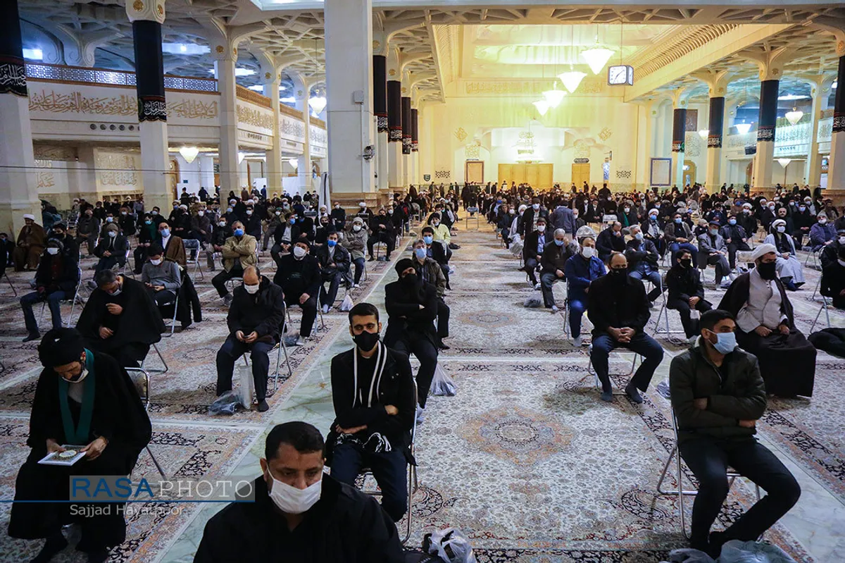 مراسم چهلمین روز درگذشت آیت الله محمدی یزدی
