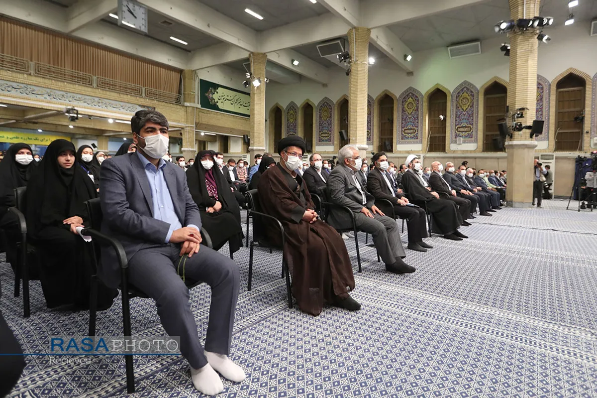 دیدار نخبگان و استعداد&zwnj;های برتر تحصیلی با مقام معظم رهبری