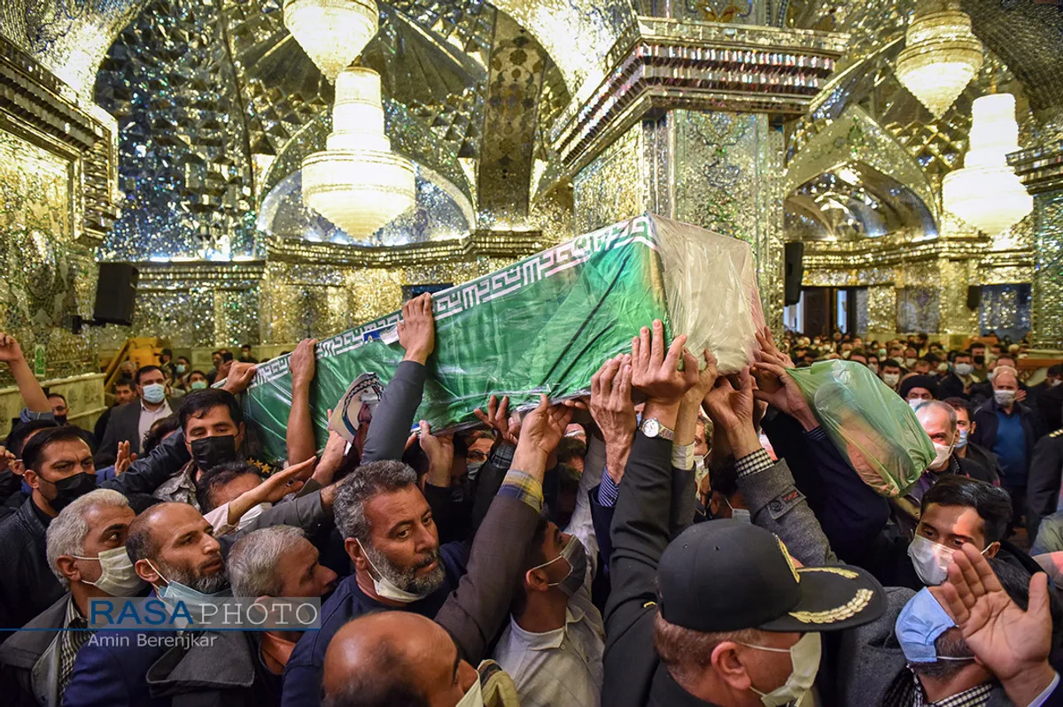 تشییع پیکر شهید علی&zwnj;اکبر رنجبر در شیراز&lrm;&lrm;