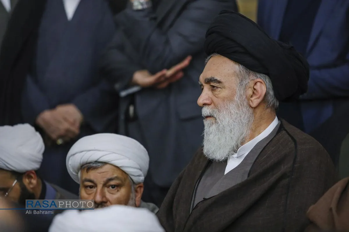 مراسم بزرگداشت چهلم شهیدان لاریجانی