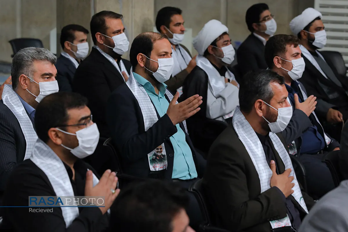دیدار دست&zwnj;اندرکاران دومین کنگره شهدای ورزشکار با رهبر انقلاب
