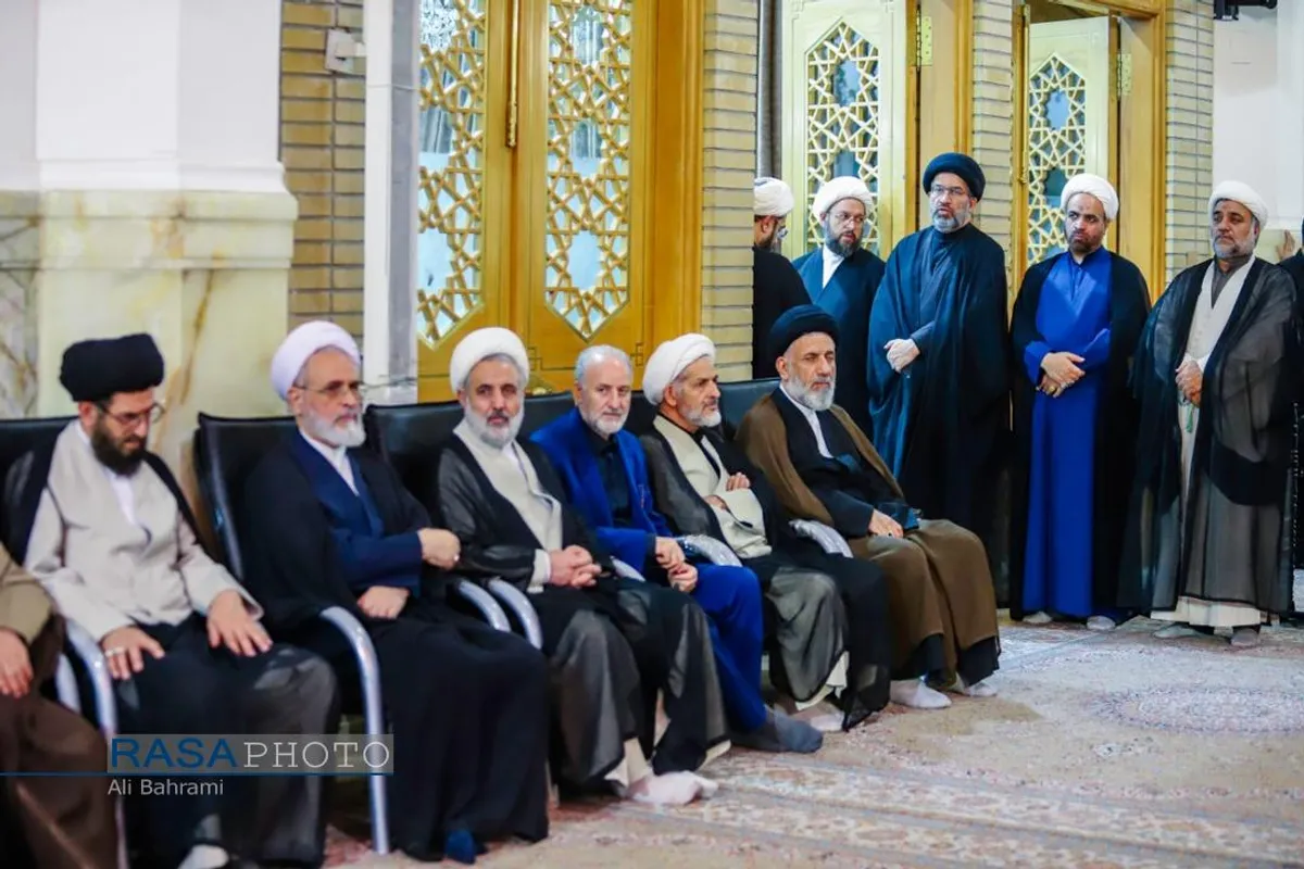 مراسم بزرگداشت شهدای اقتدار و چهلم شهدای روحانیت
