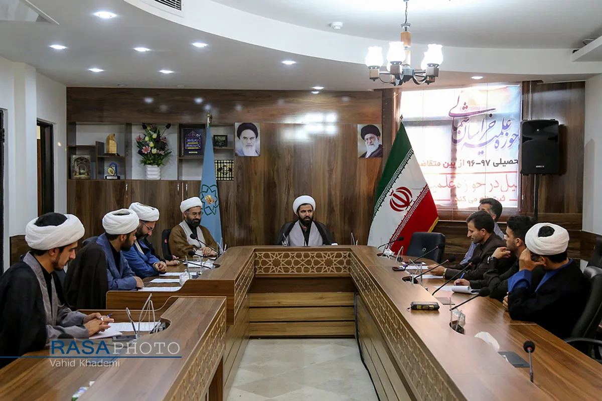 نشست بنیاد عفاف حجاب خراسان شمالی ویژه مداحان&lrm;