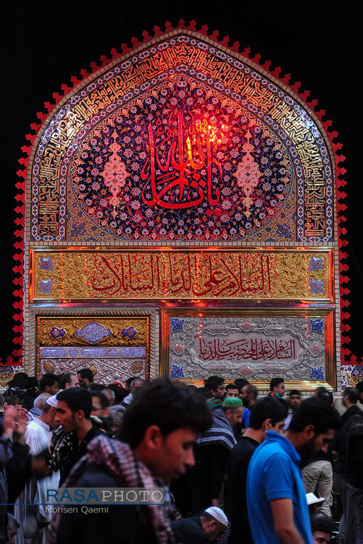 حضور میلیونی زائران حضرت اباعبد الله الحسین در کربلا