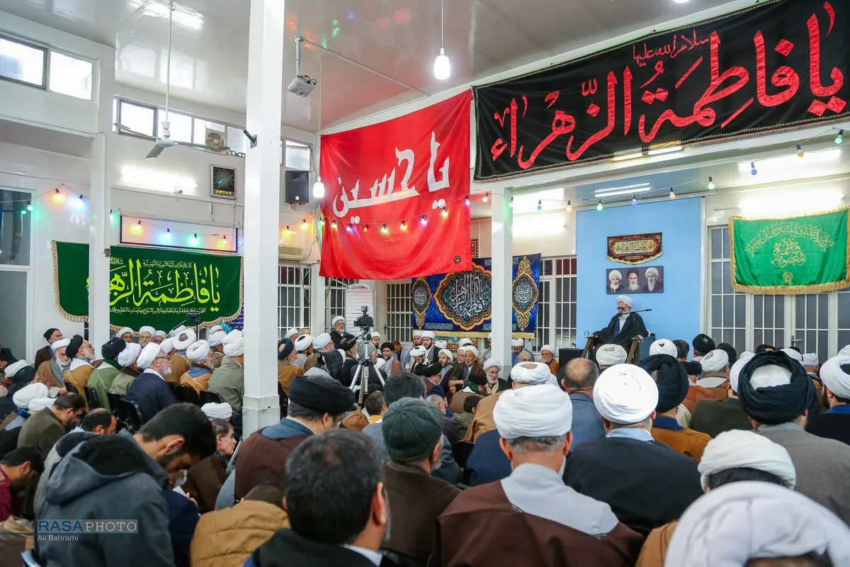 جشن سالروز میلاد حضرت زهرا (سلام&zwnj;الله&zwnj;علیها) و عمامه&zwnj;گذاری طلاب
