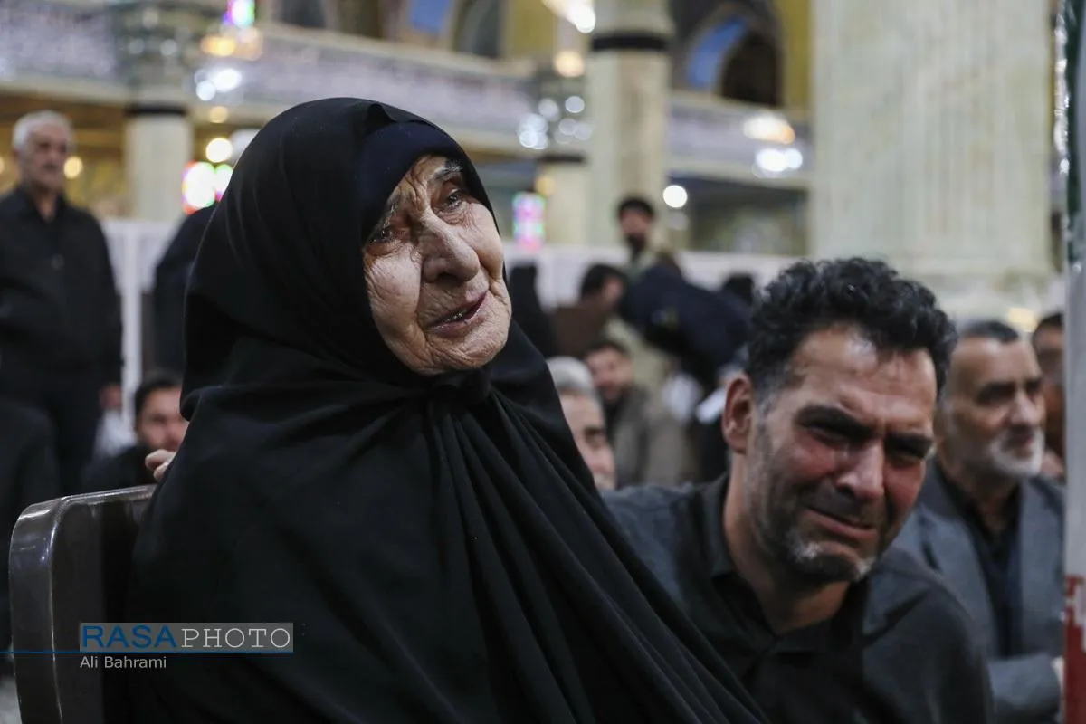 مراسم تشییع پیکر شهید حجت الاسلام محسن مهدوی کلاته
