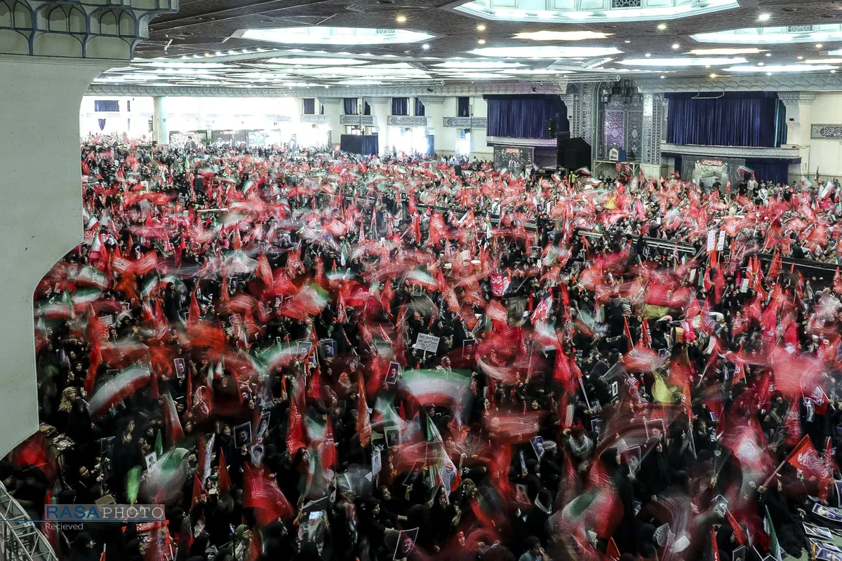 مراسم بزرگداشت چهلم تشییع و تدفین &laquo;آقای شهید ایران&raquo;