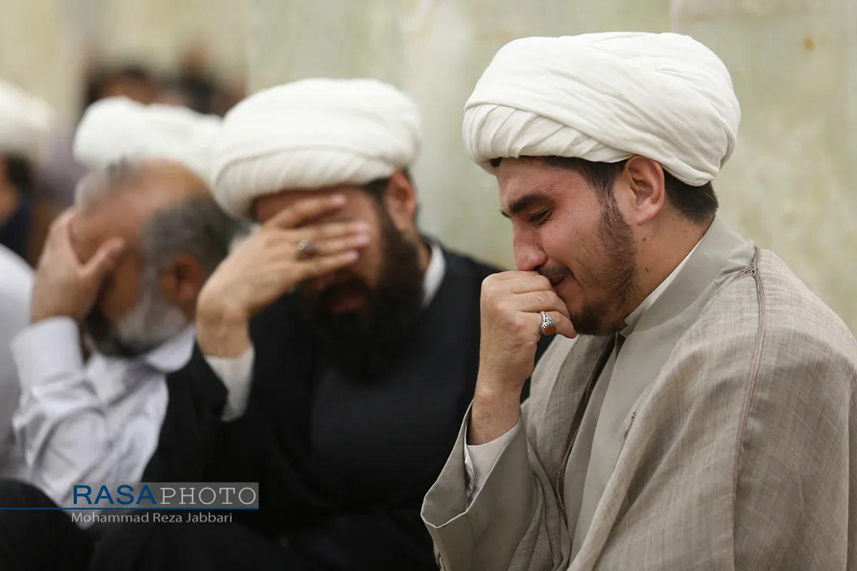 مراسم ختم آیت الله فاطمی&zwnj;نیا در مسجد اعظم قم
