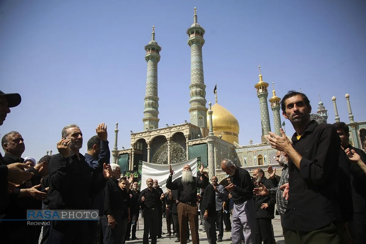عزاداری روز شهادت حضرت امام حسن عسکری (علیه&zwnj;السلام) در قم