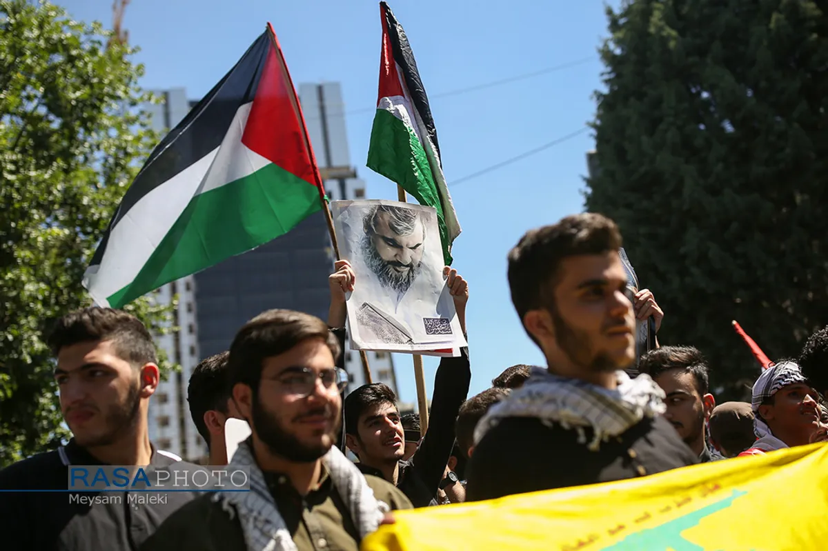 بسوی قدس | راهپیمایی روز جهانی قدس در قزوین