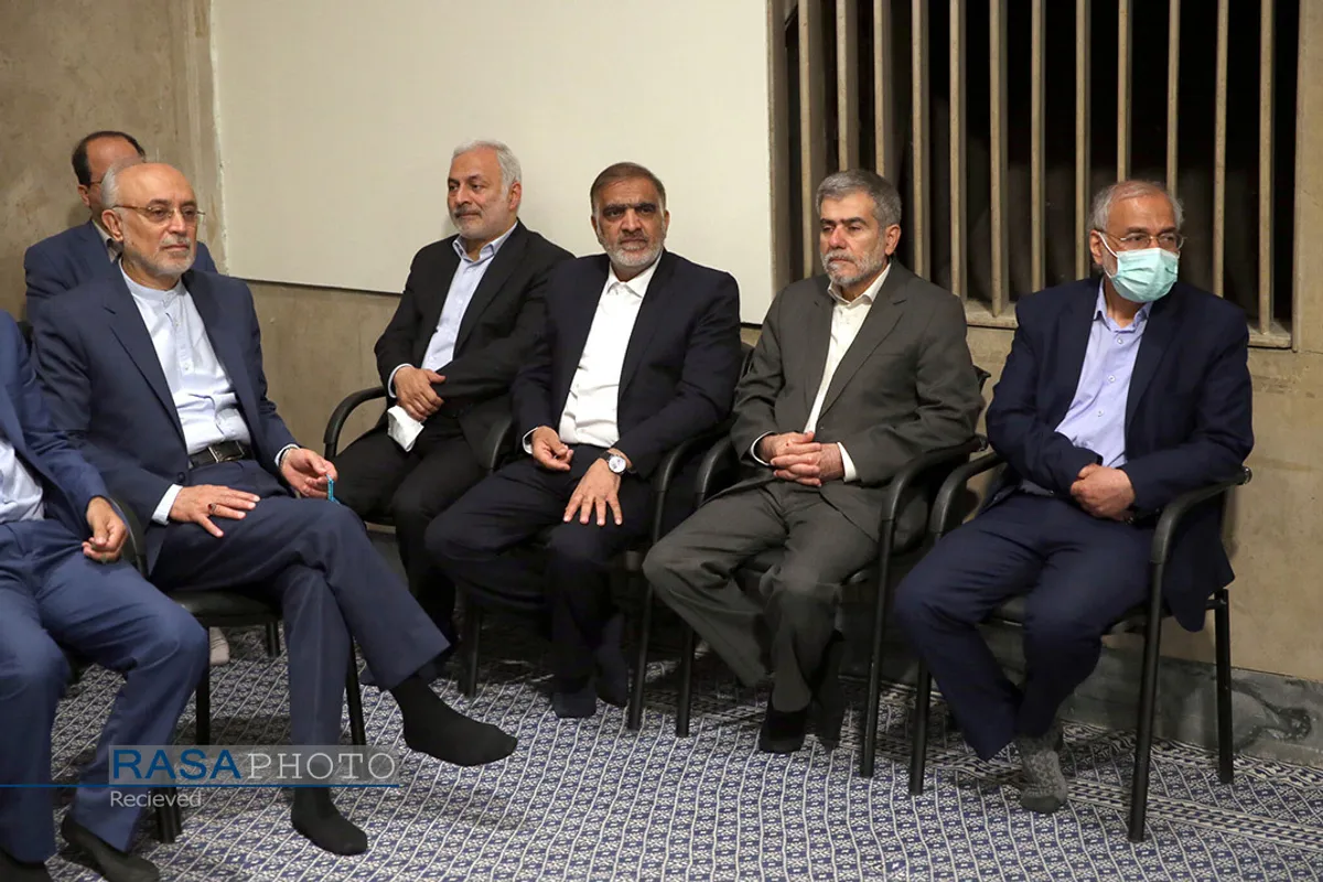 دیدار دانشمندان، متخصصان و مسئولان صنعت هسته&zwnj;ای با رهبر انقلاب
