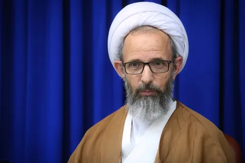 آیت الله رجبی حماسه حضور مردم  را به رهبر انقلاب تبریک گفت