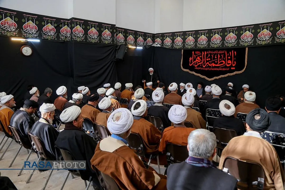 عزاداری روز شهادت حضرت صدیقه کبری (سلام&zwnj;الله&zwnj;علیها) در بیوت مراجع تقلید