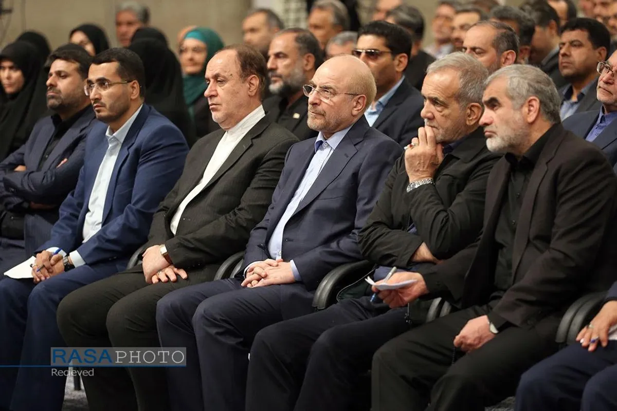 دیدار رئیس و نمایندگان مجلس دوازدهم با رهبر معظم انقلاب