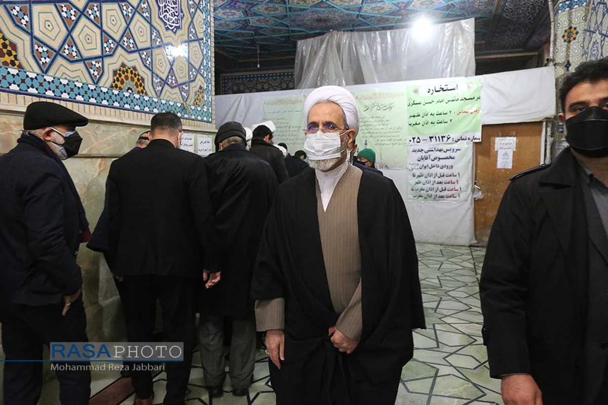 مراسم ترحیم حضرت آیت الله صافی گلپایگانی با حضور مراجع، علما و شخصیت&zwnj;های حوزوی