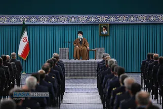 دیدار فرماندهان و کارکنان نیروی هوایی و پدافند هوایی ارتش با فرمانده کل قوا