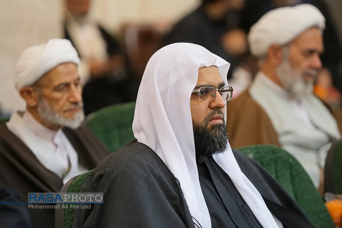 مراسم تجلیل از عالم مجاهد آیت الله شیخ عیسی قاسم رهبر شیعیان بحرین