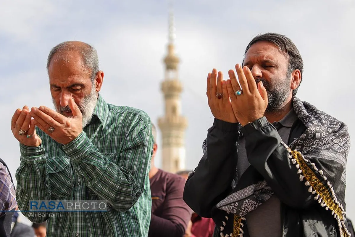 اقامه نماز عید سعید فطر در مسجد مقدس جمکران