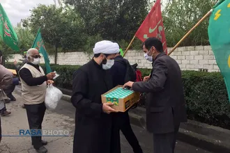 فعالیت&zwnj;های گروه جهادی امام حسن مجتبی (ع) در اربعین حسینی