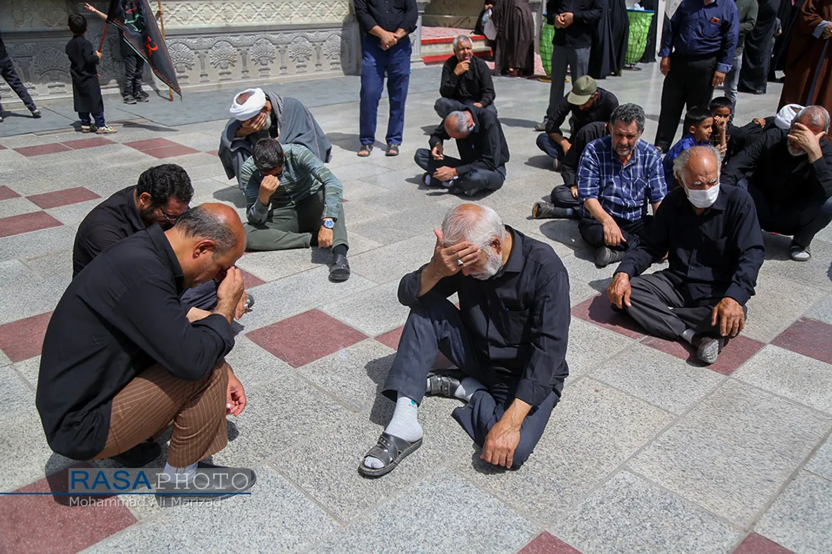 عزاداری شهادت حضرت امام محمد باقر (علیه السلام) در حرم کریمه اهلبیت (ع)