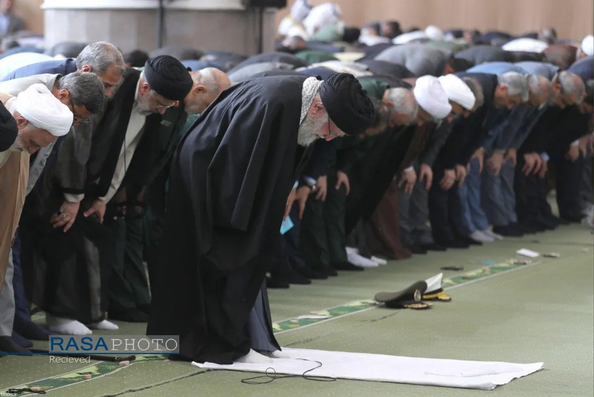 اقامه نماز عید سعید فطر به امامت رهبر معظم انقلاب