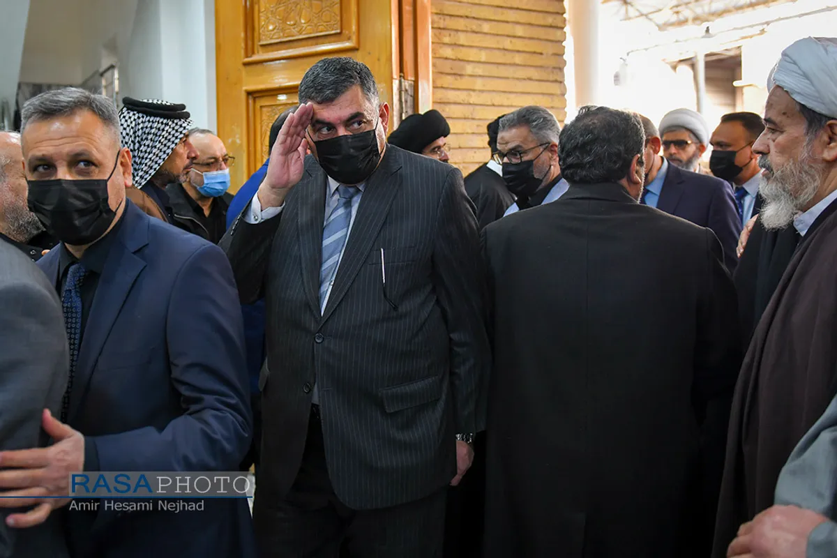 مراسم بزرگداشت حضرت آیت الله صافی از سوی حضرت آیت الله سیستانی